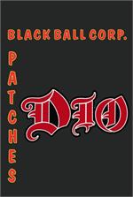 Dio - Logo - 3.75 x 2 in. Printed Woven Patch Image