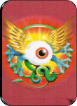 FLYING EYE - LARGE STICKER - 2 1/2