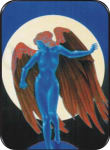 BLUE ANGEL LARGE STICKER - 2 1/2