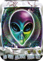 Do Not Adjust Your Set - Large Sticker Image