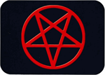 Star In Circle Large Sticker Image