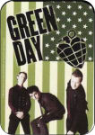 GREEN DAY FLAG - MINI STICKER - 2