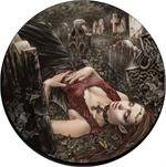 VICTORIA FRANCES - LECHO DEMUERTE  - ROUND STICKER - 2 1/2