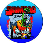 SCUMBAG  - ROUND STICKER - 2 1/2
