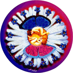 Daisy Fairies - Mike Dubois - Round Sticker Image