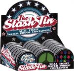 420 Themed Round Stash Tin Display - 21 Pieces Image