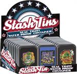 TDog Set 2 - Weed Strain Themed Rectangular Stash Tin Display Image