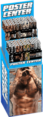 Sexy Men Themed Regular Posters Pre-Pack Display - 72pc Image