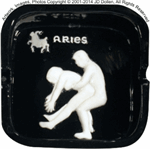 Aries Zodiac Astrology Ashtray