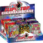 Nulite Pop-Up Cig Case Peace & Love Design #1 - King Size 85mm - 12ct/20cs