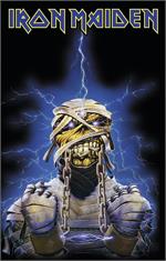 Iron Maiden Powerslave Eddie Textile/Fabric Poster Image