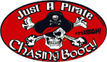 Pirate Chasing Booty - Large - 4.5