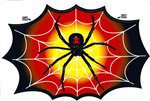 Spider In Web - Large - 4.5