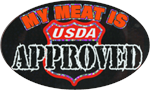 My Meat Is USDA Approved - Large - 4.5