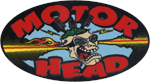 Motor Head Small Sticker - 3 1/2