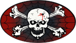 Skull & Crossbones - Large - 4.5
