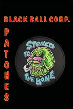 Stoned To The Bone Woven Patch - 4