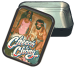 Cheech & Chong Ballerina Large Stash Tin Opened Image