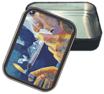 Midnight Toker Large Stash Tin Opened Image