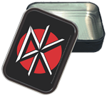 Dead Kennedys Logo Large Stash Tin Opened Image