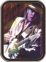 STEVIE RAY VAUGHAN  LARGE STASH TIN