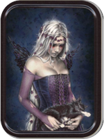 Angel Muerte - Victoria Frances - Large Stash Tin Image