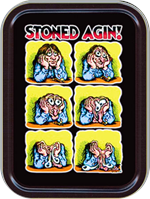 Stoned Agin - R. Crumb - Large Stash Tin Image
