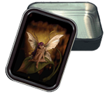 Neon Dragon - Shy Fairy Large Stash Tin Opened Image