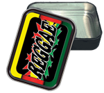 Reggae Large Stash Tin Opened image