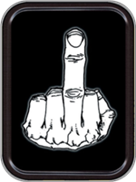 The Finger Large Stash Tin Image
