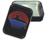 Cats Under The Stars - Large Stash Tin Opened Image