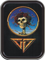 Grateful Dead - On The Road Large Stash Tin Image
