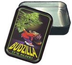 Mikio Kennedy - Budzilla Large Stash Tin Opened Image