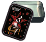 Bettie Page Star Large Stash Tin Opened Image