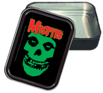 Misfits Classic Fiend Skull Large Stash Tin Opened Image