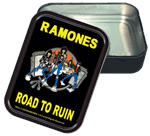 Ramones Road To Ruin Large Stash Tin Opened Image