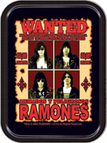 Ramones Wanted Large Stash Tin Image