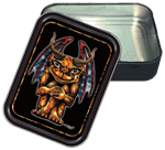Gargoyle Large Stash Tin - Mike Dubois Opened Image