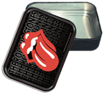 Rolling Stones - Classic Tongue Large Stash Tin Opened Image