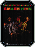 Jimi Hendrix Smash Hits Large Stash Tin Image