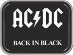 AC/DC Back in Black Large Stash Tin Image