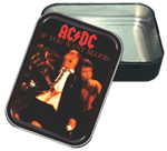 AC/DC If You Want Blood Large Stash Tin Opened Image