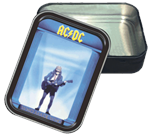AC/DC Who Made Who Large Stash Tin Opened Image