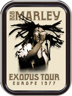 Bob Marley Exodus Large Stash Tin Image