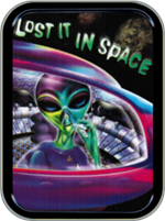 Lost In Space Large Stash Tin Image