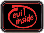 Evil Inside Large Stash Tin Image