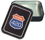Hwy 4:20 Large Stash Tin Opened Image