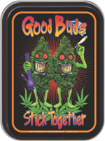 Good Buds Stick Together - Large Stash Tin Image