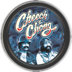 Cheech & Chong - Boys In Blue Round Stash Tin Image