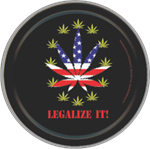 Legalize It Round Stash Tin Image